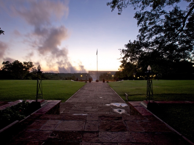 Victoria Falls Hotel, View to the Falls, Zimbabwe