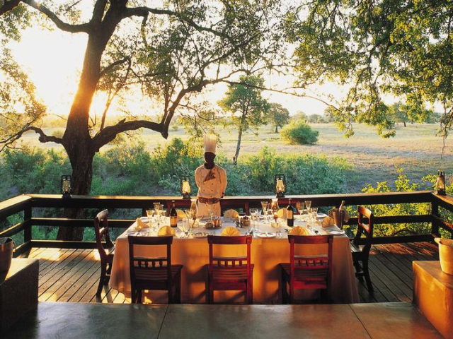 Sabi Sabi Selati Outdoor Dining, Sabi Sands