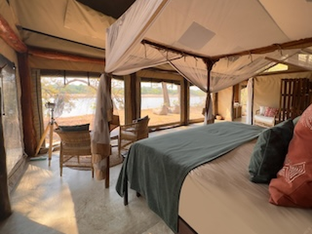 Luambe Camp Safari Tent Interior