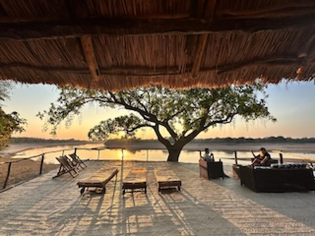 North Luangwa River Lodge Main Area