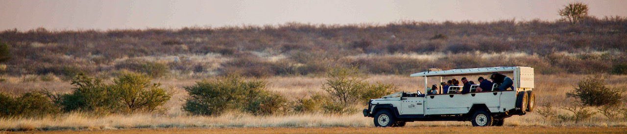 Central Kalahari mobile safari banner