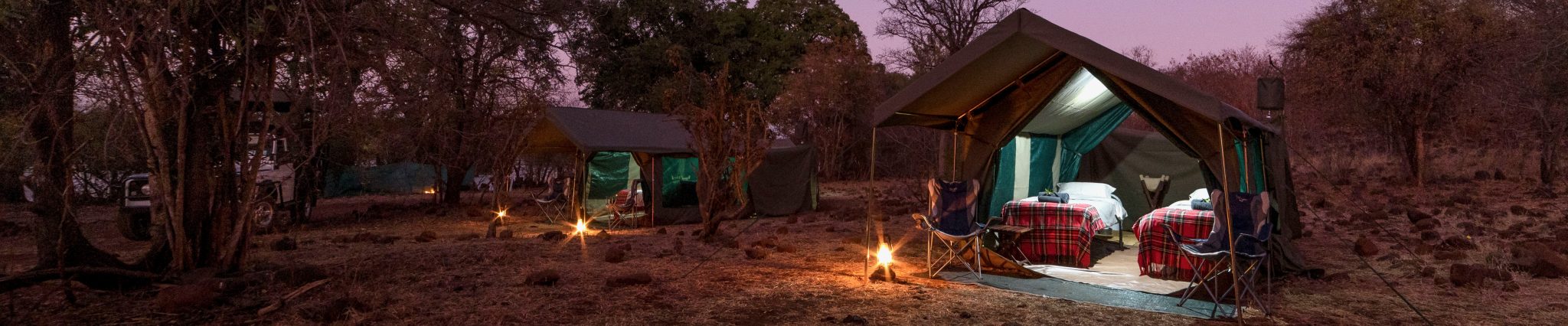 Wild Hwange mobile camping safari, Hwange NP, 